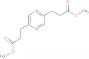 Methyl-3-[5-(2-methoxycarbonylethyl)pyrazin-2-yl]propionate