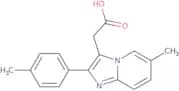 6-Methyl-2-(4-methylphenyl)imidazol[1,2-a]-pyridine-3-acetic acid
