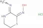 3-(Methylamino)-5,6-dihydro-2H-1,4-thiazin-2-one oxime hydrochloride