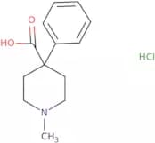 1-Methyl-4-phenylpiperidine-4-carboxylic acid hydrochloride