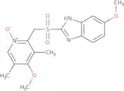 5-Methoxy-2-[[(4-methoxy-3,5-dimethyl-2-pyridinyl)methyl]sulphonyl]-1H-benzimidazole N-oxide