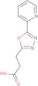 3-[5-(Pyridin-2-yl)-1,3,4-oxadiazol-2-yl]propanoic acid