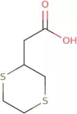 2-(1,4-Dithian-2-yl)acetic acid