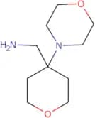 [4-(Morpholin-4-yl)oxan-4-yl]methanamine