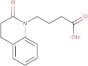 4-(2-Oxo-1,2,3,4-tetrahydroquinolin-1-yl)butanoic acid