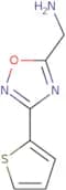 [3-(Thiophen-2-yl)-1,2,4-oxadiazol-5-yl]methanamine
