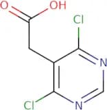 2-(4,6-dichloropyrimidin-5-yl)acetic acid