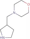 4-(Pyrrolidin-3-ylmethyl)morpholine