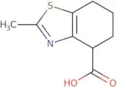 2-Methyl-4,5,6,7-tetrahydro-1,3-benzothiazole-4-carboxylic acid