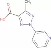 5-Methyl-2-(pyridin-3-yl)-2H-1,2,3-triazole-4-carboxylic acid