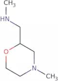 Methyl[(4-methylmorpholin-2-yl)methyl]amine