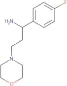 1-(4-Fluorophenyl)-3-(morpholin-4-yl)propan-1-amine