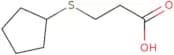 3-(Cyclopentylsulfanyl)propanoic acid