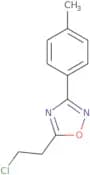 5-(2-Chloroethyl)-3-(4-methylphenyl)-1,2,4-oxadiazole