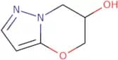 5H,6H,7H-Pyrazolo[3,2-b][1,3]oxazin-6-ol