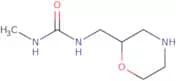 3-Methyl-1-[(morpholin-2-yl)methyl]urea