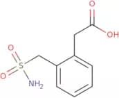 2-[2-(Sulfamoylmethyl)phenyl]acetic acid