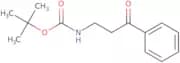 tert-Butyl (3-Oxo-3-phenylpropyl)carbamate