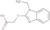(1-Ethyl-1H-benzoimidazol-2-ylsulfanyl)-acetic acid