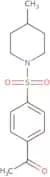 1-{4-[(4-Methylpiperidin-1-yl)sulfonyl]phenyl}ethan-1-one
