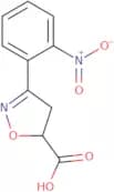 3-(2-Nitrophenyl)-4,5-dihydro-1,2-oxazole-5-carboxylic acid