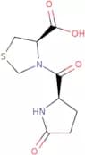 (R)-3-((R)-5-Oxopyrrolidine-2-carbonyl)thiazolidine-4-carboxylic acid