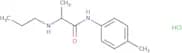 2-(Propylamino)-propiotoluidid-hydrochlorid