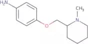 4-[(1-Methylpiperidin-2-yl)methoxy]aniline