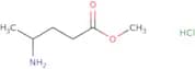 Methyl (4S)-4-aminopentanoate hydrochloride