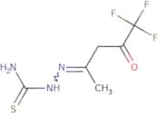 2-(4,4,4-Trifluoro-1-methyl-3-oxobutylidene)-1-hydrazinecarbothioamide