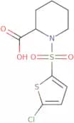 1-[(5-Chloro-2-thienyl)sulfonyl]piperidine-2-carboxylic acid