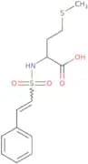 4-(Methylsulfanyl)-2-(2-phenylethenesulfonamido)butanoic acid
