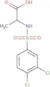 2-(3,4-Dichlorobenzenesulfonamido)propanoic acid