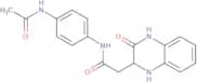 N-(4-Acetamidophenyl)-2-(3-oxo-1,2,3,4-tetrahydroquinoxalin-2-yl)acetamide