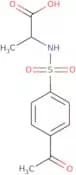 2-(4-Acetylbenzenesulfonamido)propanoic acid