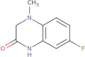 7-Fluoro-4-methyl-1,2,3,4-tetrahydroquinoxalin-2-one