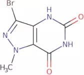3-Bromo-1-methyl-1H-pyrazolo[4,3-d]pyrimidine-5,7-diol
