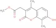 Methyl 2-(7-hydroxy-4,8-dimethyl-2-oxo-2H-chromen-3-yl)acetate