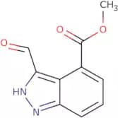 Methyl 3-formyl-1H-indazole-4-carboxylate