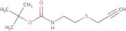 tert-Butyl N-[2-(prop-2-yn-1-ylsulfanyl)ethyl]carbamate
