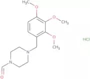 4-(2,3,4-Trimethoxybenzyl)piperazine-1-carbaldehyde hydrochloride