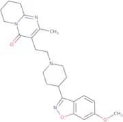 6,7,8,9-Tetrahydro-3-[2-[4-(6-methoxy-1,2-benzisoxazol-3-yl)-1-piperidinyl]ethyl]-2-methyl-4H-pyri…