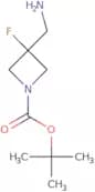 tert-butyl 3-(aminomethyl)-3-fluoroazetidine-1-carboxylate