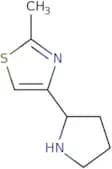 2-Methyl-4-(pyrrolidin-2-yl)-1,3-thiazole