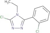 3-Chloro-5-(2-chlorophenyl)-4-ethyl-4H-1,2,4-triazole