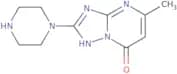 5-Methyl-2-(piperazin-1-yl)-[1,2,4]triazolo[1,5-a]pyrimidin-7(4H)-one