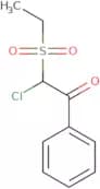 2-Chloro-2-(ethanesulfonyl)-1-phenylethan-1-one