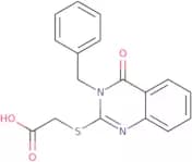 2-[(3-Benzyl-4-oxo-3,4-dihydroquinazolin-2-yl)sulfanyl]acetic acid