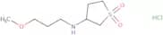 N-(3-methoxypropyl)-1,1-dioxothiolan-3-amine hydrochloride