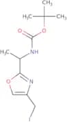 tert-Butyl N-[(1R)-1-[4-(iodomethyl)-1,3-oxazol-2-yl]ethyl]carbamate
